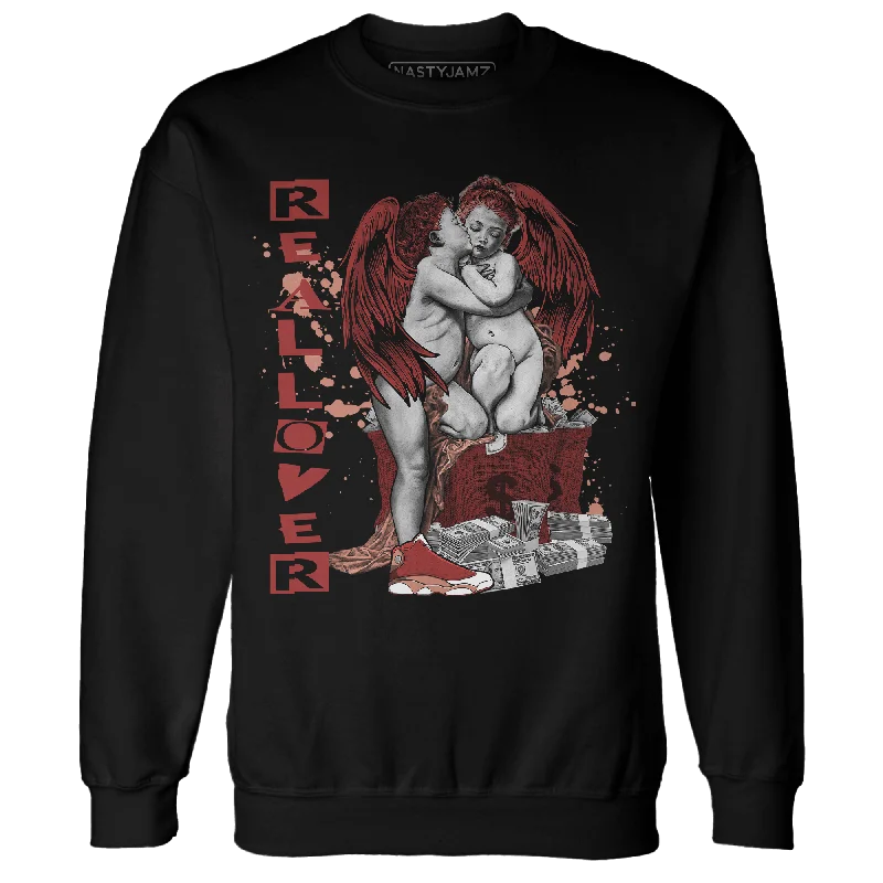 NastyJamz Dune Red 13s Sweatshirt Match Real Lover Angel