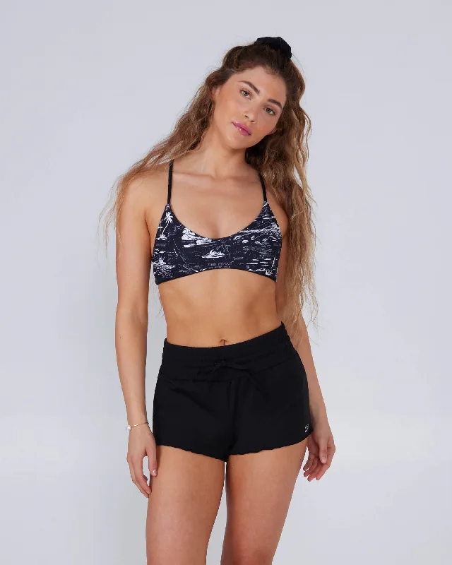 Tube one - piece swimsuits on discount that stay in place during activitiesBeach Break Swim Short - Black Tube one - piece swimsuits on discount that stay in place during activitiesBeach Break Swim Short - Black