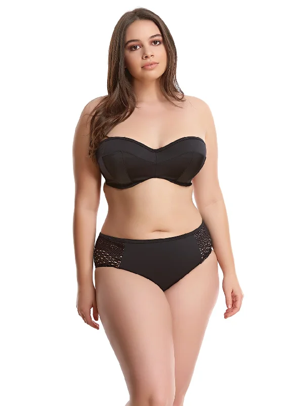 Tube bikini tops on discount that stay in place during activitiesElomi Essentials Bandeau Bikini Black ES7532 Tube bikini tops on discount that stay in place during activitiesElomi Essentials Bandeau Bikini Black ES7532