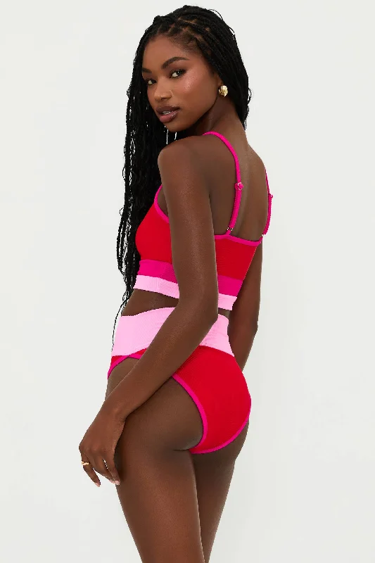 Adjustable spaghetti strap one - piece swimsuits on saleEmmy Bottom Gumdrop Colorblock Adjustable spaghetti strap one - piece swimsuits on saleEmmy Bottom Gumdrop Colorblock
