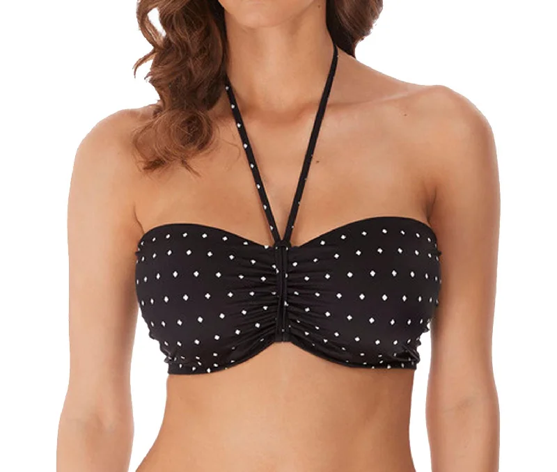 Metallic - trimmed bikini tops on sale for a touch of luxuryFreya Jewel Cove Underwire Padded Bandeau Bikini Top Metallic - trimmed bikini tops on sale for a touch of luxuryFreya Jewel Cove Underwire Padded Bandeau Bikini Top