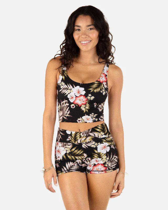 High waisted bikini bottoms on special offer with a wide, elastic waistband for comfortHighland Tropics Max Swim Short High waisted bikini bottoms on special offer with a wide, elastic waistband for comfortHighland Tropics Max Swim Short