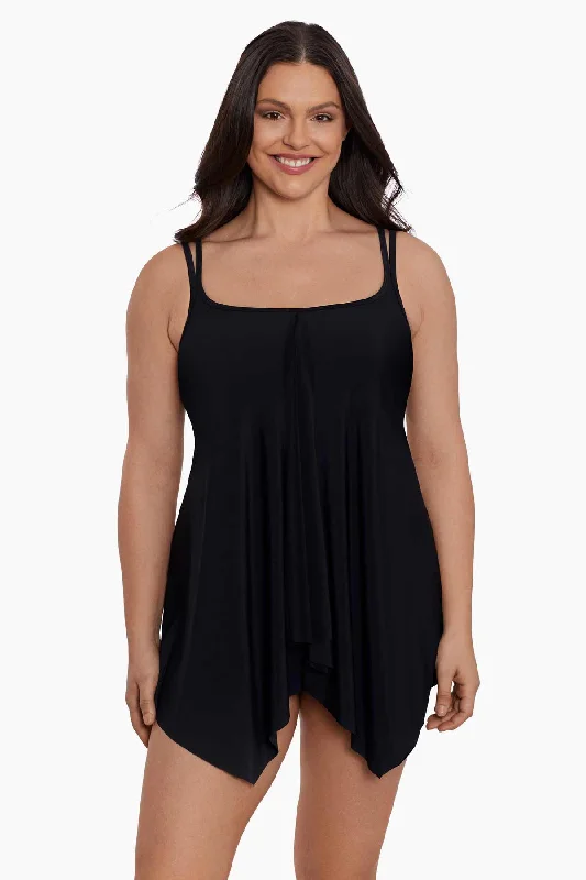 High waisted cheeky one - piece swimsuits on special offer for a flattering silhouetteHanky Long Torso Swim Dress Night Gala High waisted cheeky one - piece swimsuits on special offer for a flattering silhouetteHanky Long Torso Swim Dress Night Gala