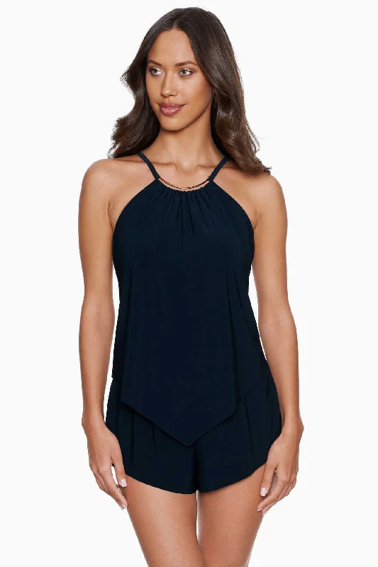 Ruffled bikini tops clearance for a flirty and feminine beach styleHalo Effect Goldie One Piece Romper Swimsuit Ruffled bikini tops clearance for a flirty and feminine beach styleHalo Effect Goldie One Piece Romper Swimsuit