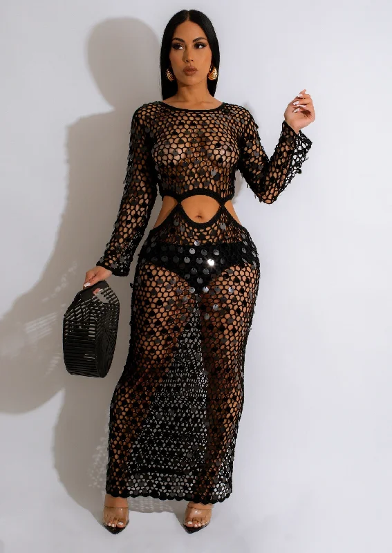Low - rise bikini sets on sale with a cheeky bottom and a bandeau top for a more revealing styleMother Of Pearl Crochet Cover Up Black Low - rise bikini sets on sale with a cheeky bottom and a bandeau top for a more revealing styleMother Of Pearl Crochet Cover Up Black