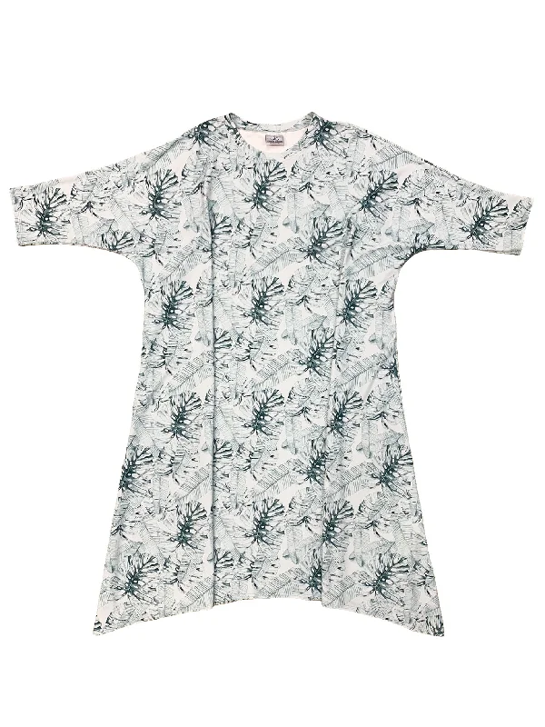 Seersucker - textured bikini sets on sale for a classic and preppy beach lookTropical Leaves Swing Dress Seersucker - textured bikini sets on sale for a classic and preppy beach lookTropical Leaves Swing Dress
