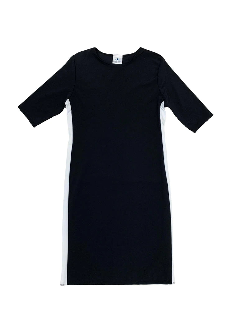 Cut - out one - piece swimsuits on discount with a keyhole detail for a modern and stylish lookRacer Swim Dress Cut - out one - piece swimsuits on discount with a keyhole detail for a modern and stylish lookRacer Swim Dress