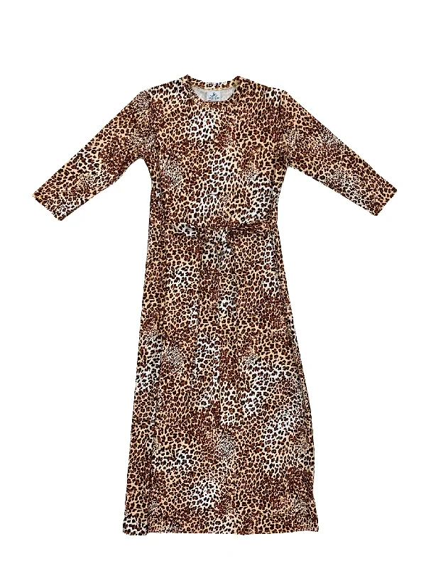Adjustable halter bikini sets on special offer for a customizable fitLeopard Maxi Sash Swim Dress Adjustable halter bikini sets on special offer for a customizable fitLeopard Maxi Sash Swim Dress