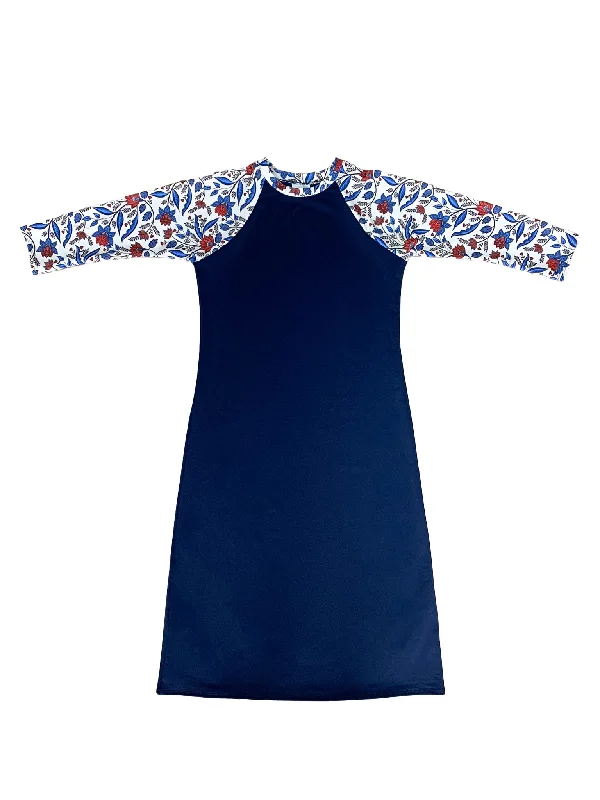 Strapless push - up one - piece swimsuits on promotion for a more glamorous beach styleMediterranean Print Sleeve Swim Dress Strapless push - up one - piece swimsuits on promotion for a more glamorous beach styleMediterranean Print Sleeve Swim Dress