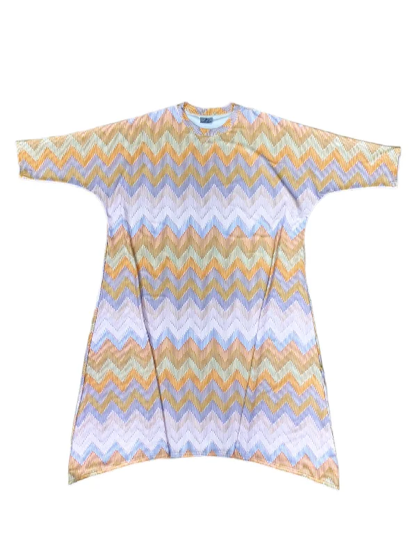 Tropical fruit print bikini sets on promotion for a fun and summery beach lookSunset Chevron Swing Swim Dress Tropical fruit print bikini sets on promotion for a fun and summery beach lookSunset Chevron Swing Swim Dress
