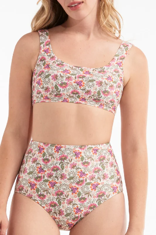 High waisted bikini bottoms with a scalloped edge on special offerCarrie Top - FINAL SALE High waisted bikini bottoms with a scalloped edge on special offerCarrie Top - FINAL SALE