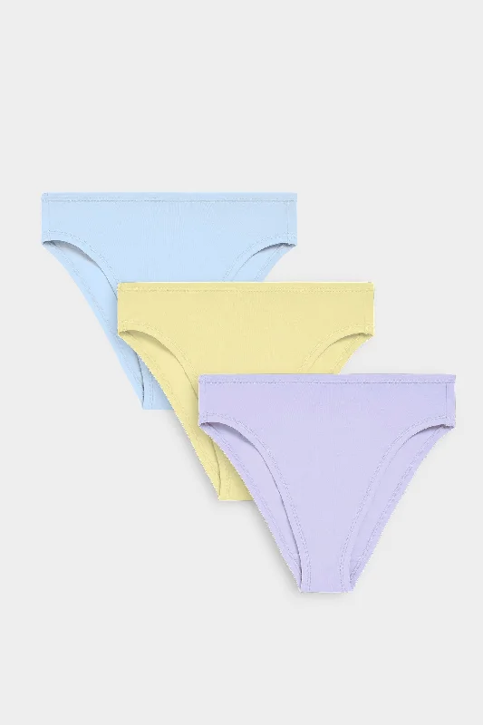 Printed bikini sets on sale with a floral - tropical pattern for a romantic and summery beach styleCotton French Cut Brief in Confetti (Pack) Printed bikini sets on sale with a floral - tropical pattern for a romantic and summery beach styleCotton French Cut Brief in Confetti (Pack)