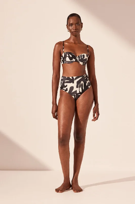 String bikini bottoms with a beaded detail on saleCOSMO BALCONETTE TOP