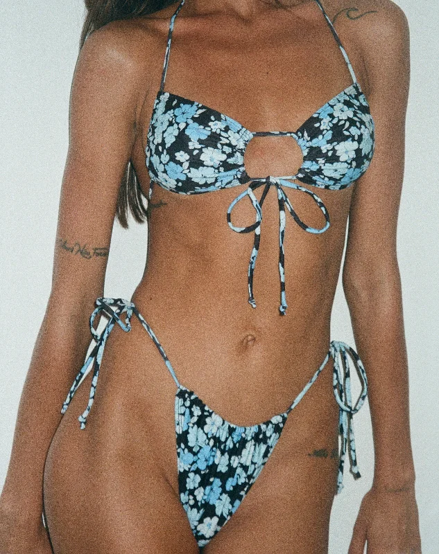 Patchwork bikini sets on sale with a variety of patterns for a unique lookRicoa Bikini Top in Pastel Blue Floral Patchwork bikini sets on sale with a variety of patterns for a unique lookRicoa Bikini Top in Pastel Blue Floral