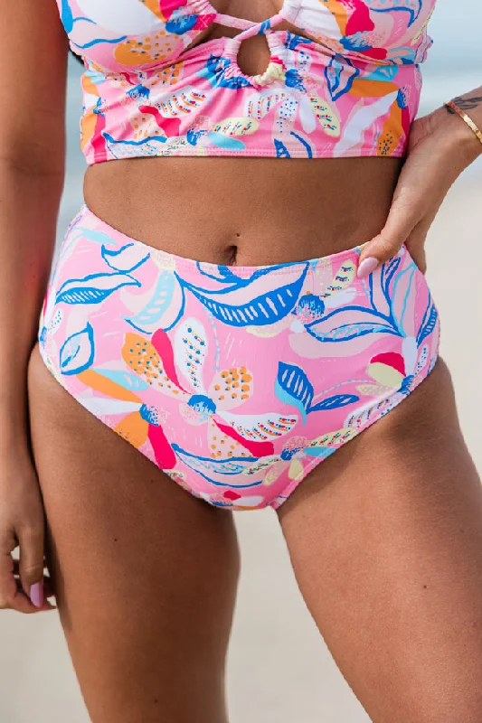 Printed bikini bottoms on sale with a glitter - effect pattern for a glamorous beach styleSolo Statement High Waisted Printed Swimsuit Bottom Printed bikini bottoms on sale with a glitter - effect pattern for a glamorous beach styleSolo Statement High Waisted Printed Swimsuit Bottom