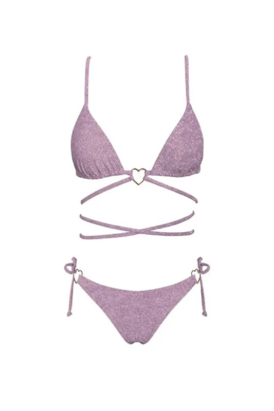 Bikini sets with mesh inserts clearance for breathability and a trendy lookSummer Love Strappy Bikini Top Rose Shimmer Bikini sets with mesh inserts clearance for breathability and a trendy lookSummer Love Strappy Bikini Top Rose Shimmer