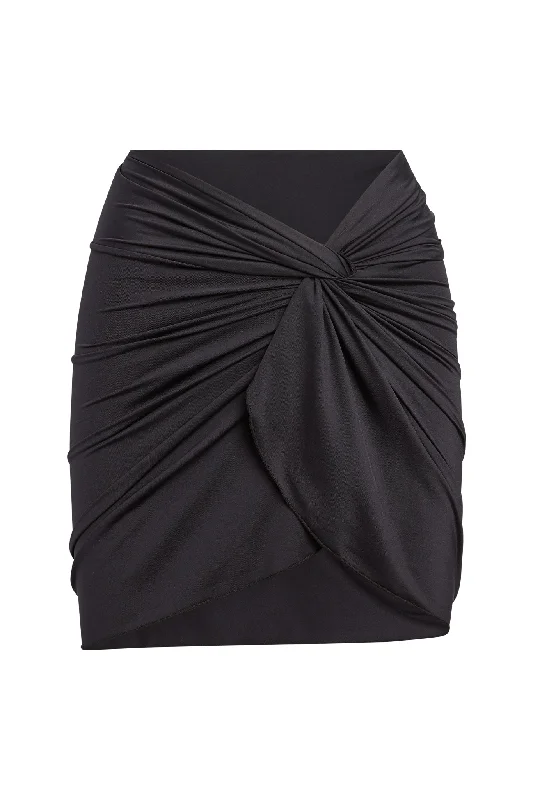 Sports bikini tops on sale with moisture - wicking fabric for active swimmersAndros Mini Sarong - Black Sports bikini tops on sale with moisture - wicking fabric for active swimmersAndros Mini Sarong - Black