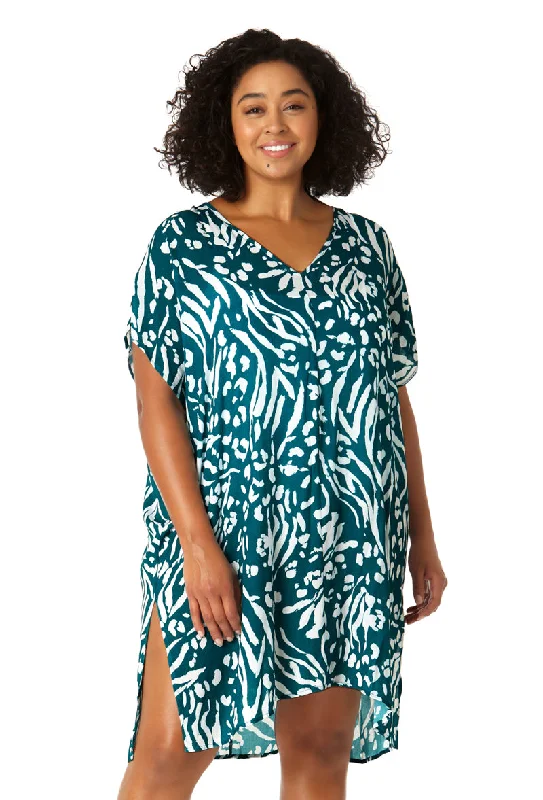 String bikini bottoms with a beaded detail on saleAnne Cole Plus - Women's Easy Tunic Swimsuit Cover Up String bikini bottoms with a beaded detail on saleAnne Cole Plus - Women's Easy Tunic Swimsuit Cover Up
