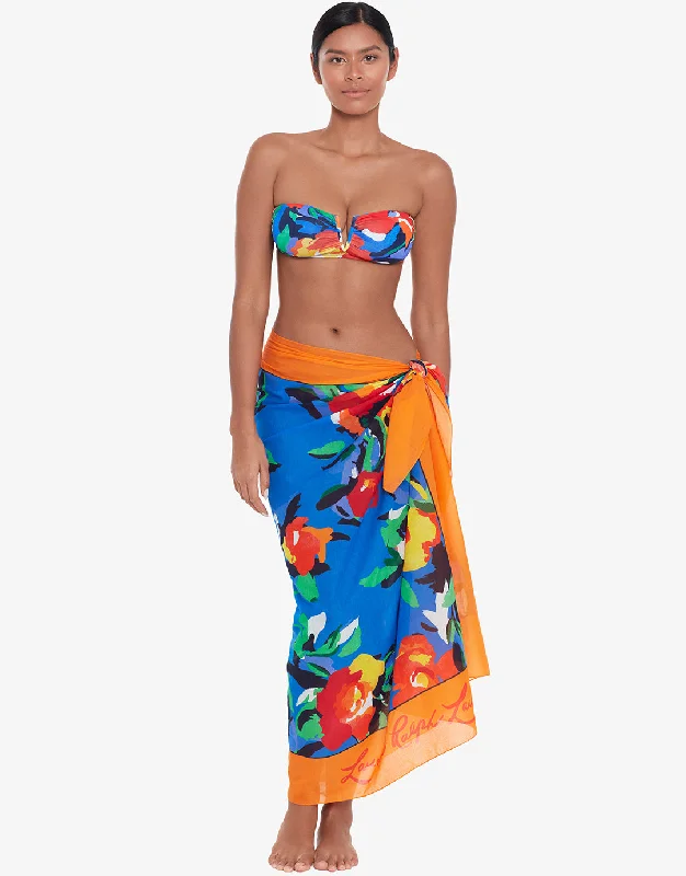 Animal print bikini bottoms on sale in cheetah or tiger patterns for a wild lookBold Abstract Floral Border Pareo Animal print bikini bottoms on sale in cheetah or tiger patterns for a wild lookBold Abstract Floral Border Pareo