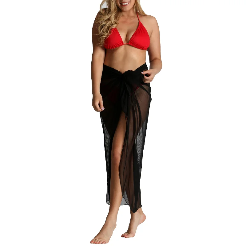 Tube bikini sets on discount that stay in place during activities and have a ruffled trim for a feminine touchInstantFigure Long Sheer Mesh Cover-up Sarong 33631 Tube bikini sets on discount that stay in place during activities and have a ruffled trim for a feminine touchInstantFigure Long Sheer Mesh Cover-up Sarong 33631