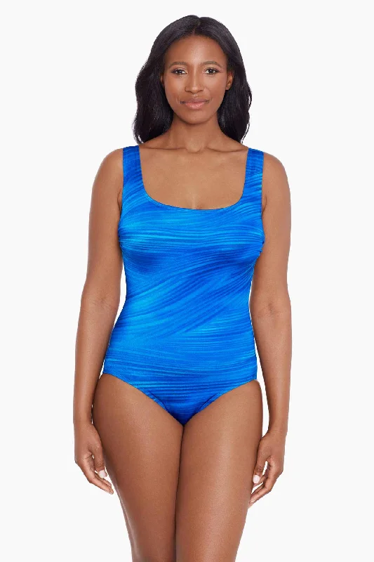 Monokini - style swimsuits on discount with a unique one - piece designButterfly X Back Tank Long Torso One Piece Swimsuit Virtual Wave Monokini - style swimsuits on discount with a unique one - piece designButterfly X Back Tank Long Torso One Piece Swimsuit Virtual Wave
