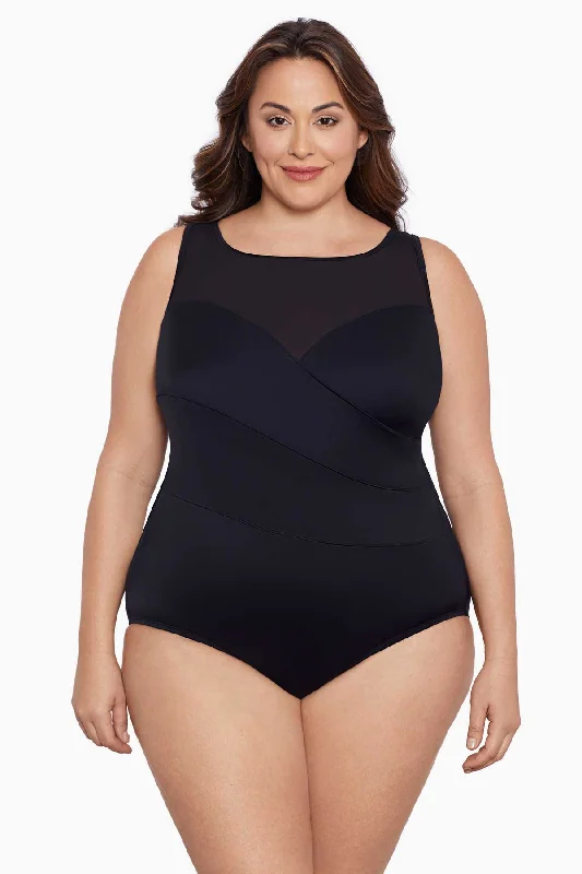 Pleated bikini bottoms on promotion for a more formal and elegant beach lookPlus Size Mesh Highneck Long Torso One Piece Swimsuit Night Gala Pleated bikini bottoms on promotion for a more formal and elegant beach lookPlus Size Mesh Highneck Long Torso One Piece Swimsuit Night Gala