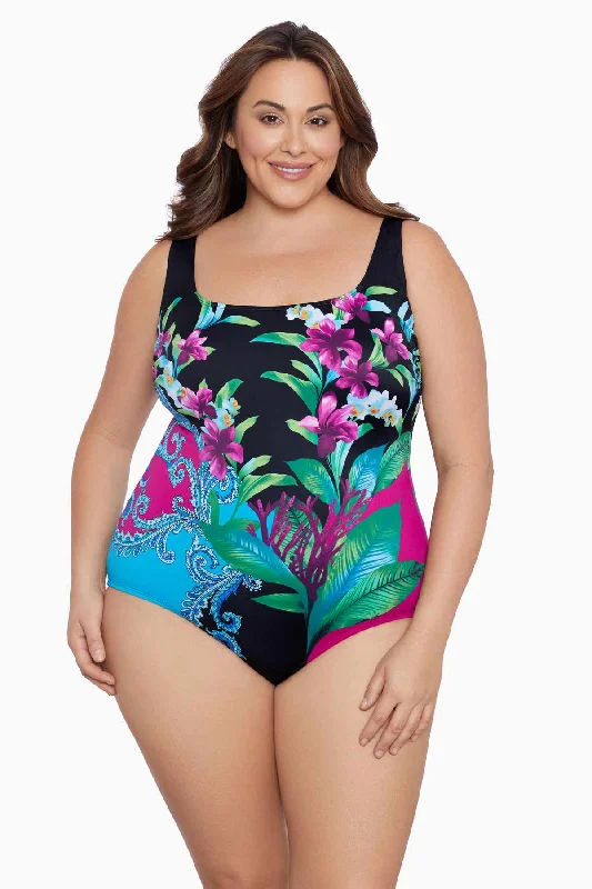 Patchwork bikini sets on sale with a variety of patterns for a unique lookPlus Size Panel Scoopneck Tank Long Torso One Piece Swimsuit Hidden Wild Patchwork bikini sets on sale with a variety of patterns for a unique lookPlus Size Panel Scoopneck Tank Long Torso One Piece Swimsuit Hidden Wild