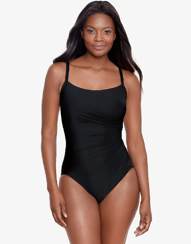 Printed bikini sets on promotion with a geometric - art pattern for a contemporary beach styleRock Solid Starr Swimsuit - Black Printed bikini sets on promotion with a geometric - art pattern for a contemporary beach styleRock Solid Starr Swimsuit - Black