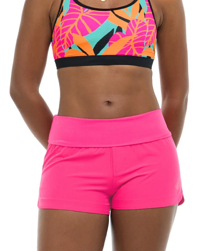 Embroidered bikini tops on sale in delicate floral designs for a luxurious touchSeaside Vapor Boardshort - Bubble Gum