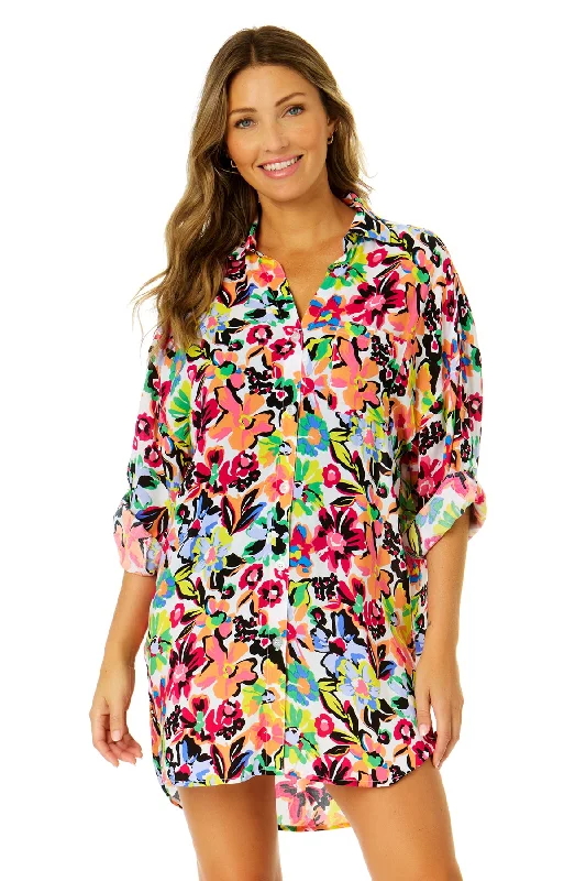 High waisted cheeky bikini bottoms promotion for a flattering silhouetteWomen's Sun Blossom Button Down Shirt Swimsuit Cover Up High waisted cheeky bikini bottoms promotion for a flattering silhouetteWomen's Sun Blossom Button Down Shirt Swimsuit Cover Up