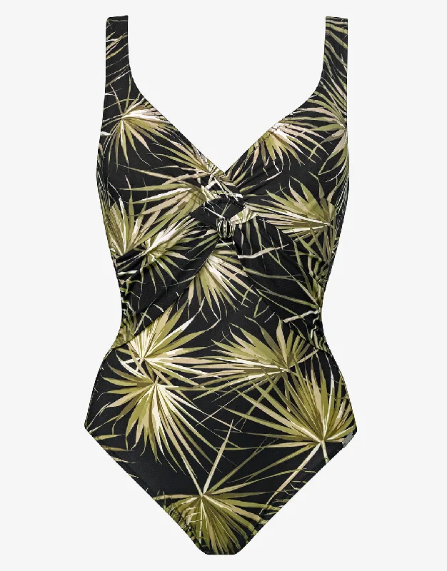 Bikini sets on sale with a lace - up back for a customizable fitYucca Flash Underwired Swimsuit - Black Khaki Bikini sets on sale with a lace - up back for a customizable fitYucca Flash Underwired Swimsuit - Black Khaki
