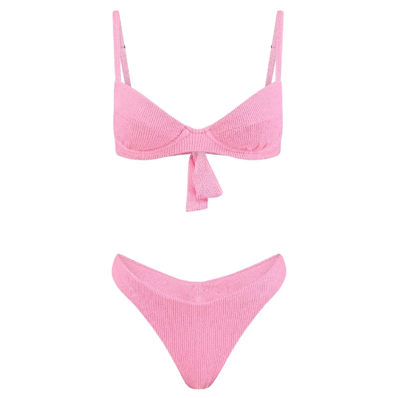Firenze Underwire Bikini Set | Barbie Pink
