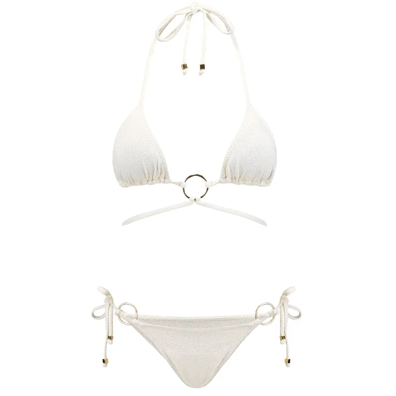 Saint-Tropez Bikini Set | Off-White