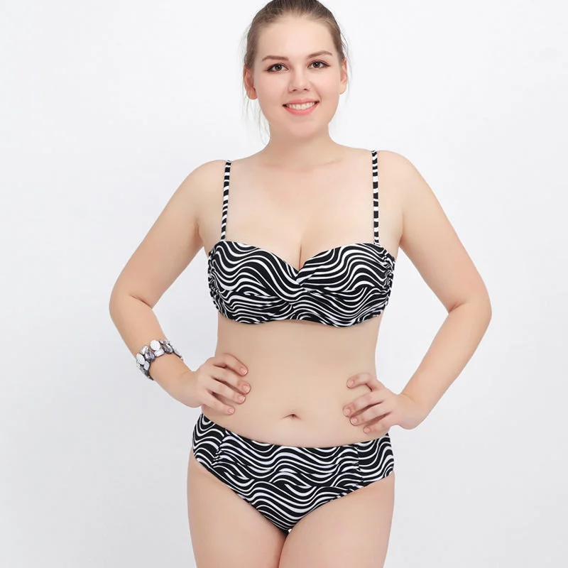 Striped Print Swimwear Women Push Up Bikini Set Low Waist Swimsuit Bathing Suit Biknis 2017 Summer Black Swim Suits Biquini Striped Print Swimwear Women Push Up Bikini Set Low Waist Swimsuit Bathing Suit Biknis 2017 Summer Black Swim Suits Biquini