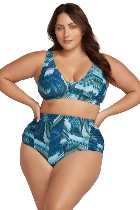 Chalcedony Botticelli High Waist Swim Pant - Final Sale