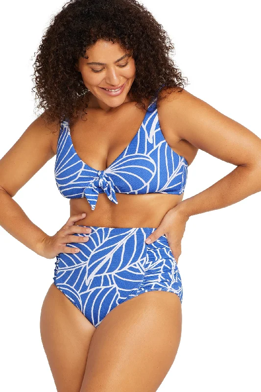 Philharmonic Blue Botticelli High Waist Swim Pant