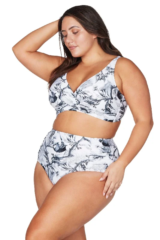 Maluridae Black Botticelli High Waist Swim Pant