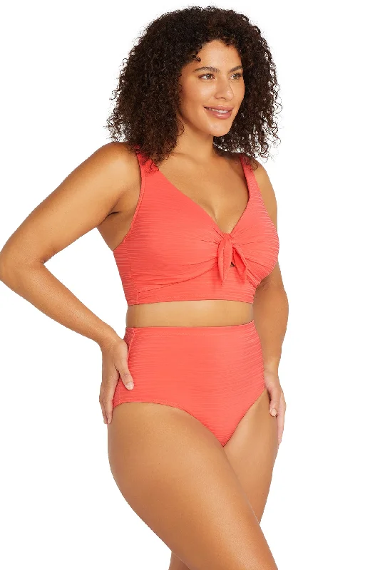 Aria Coral Renoir High Waist Swim Pant