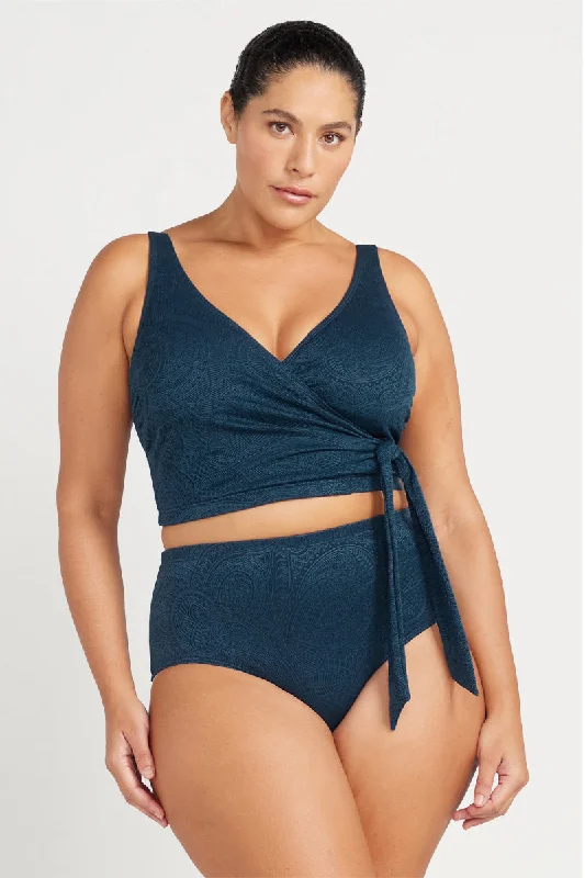 La Traviata Renoir High Waist Bikini Bottom