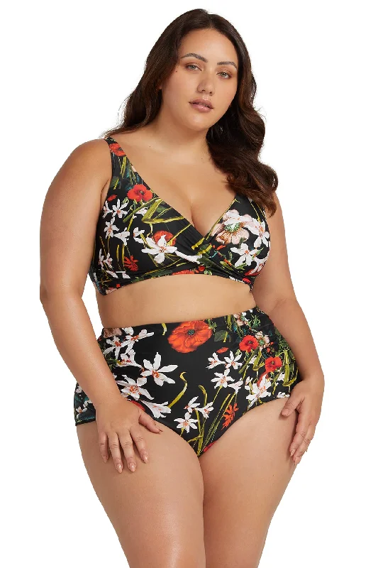 Wander Lost Raphael High Waist Swim Pant - Final Sale