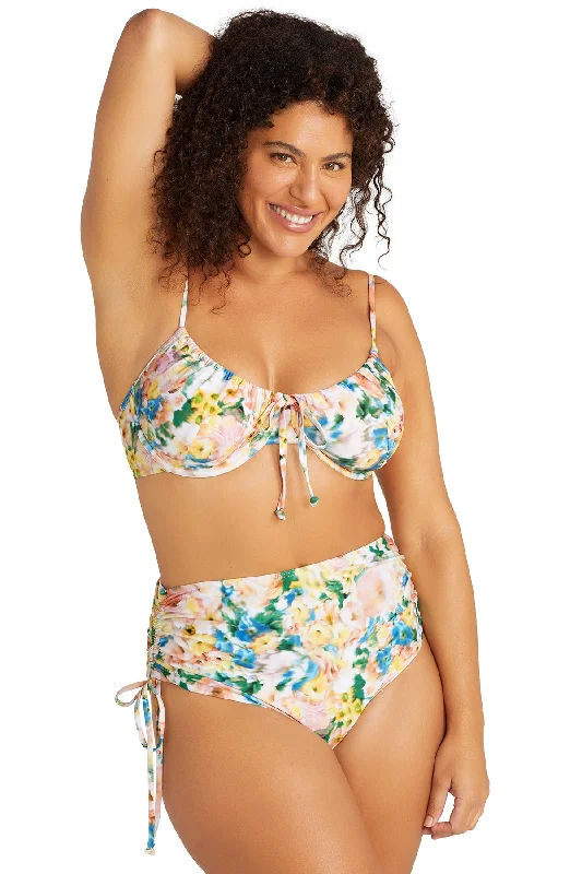 Odette Degas Draw Tie High Waist Swim Pant