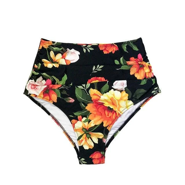 Gorgeous Floral High Waist Bikini Bottom - Women Sexy Single Panties -Briefs Bikini Bottom (TSP4)(TB8D)(TSP1)(TSP3)(F28) Gorgeous Floral High Waist Bikini Bottom - Women Sexy Single Panties -Briefs Bikini Bottom (TSP4)(TB8D)(TSP1)(TSP3)(F28)