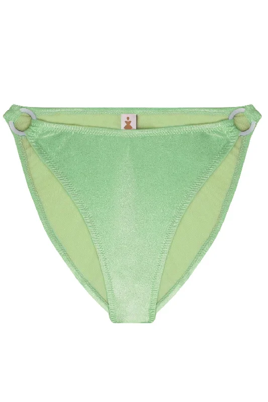 Titaniya Greenery high waisted bikini bottom