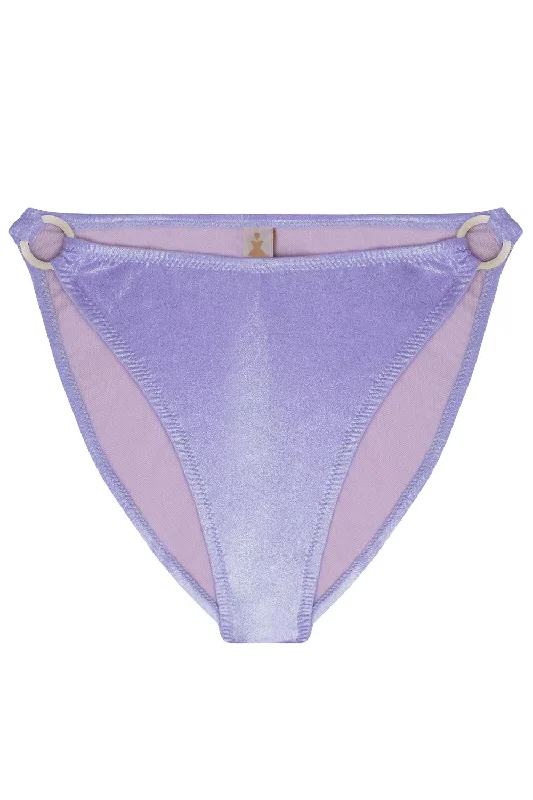 Titaniya Lilac high waisted bikini bottom