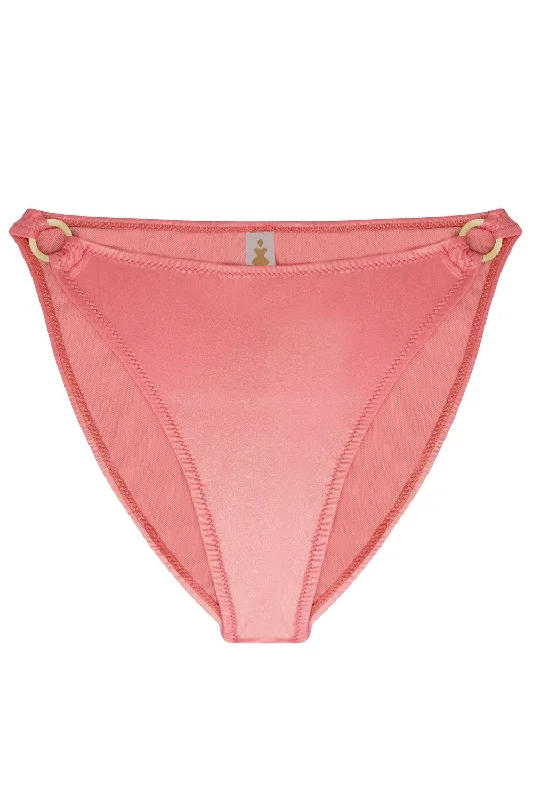 Titaniya Coral high waisted bikini bottom